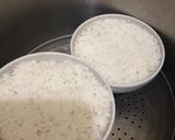 Foto langkah ke 7 dari resep Nasi tim ayam sederhana.