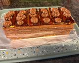Foto langkah ke 8 dari resep Dobos cake Hungaria.