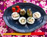 A picture of step 5 of Japanese Tuna Salad Roll.