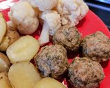 ,,Pulpety z koperkiem na parze,, krok przepisu 3 zdjęcie