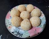 Foto langkah ke 7 dari resep Onde-Onde Kacang Hijau Kupas.