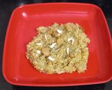 A picture of step 4 of Lauki Halwa.