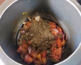 A picture of step 6 of Maharashtrian Tur Dal Amti.