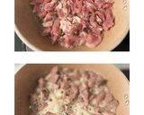 Foto langkah ke 2 dari resep Oseng Daging Cabai Ijo.