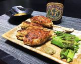 A picture of step 8 of Yakitori-Style Chicken Tsukune (Japanese Chicken Meatballs).