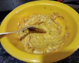 A picture of step 1 of Leftover Kaddu (pumpkin) Tandoori Mayonnaise Sandwich.