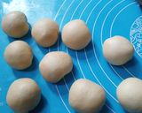 Foto langkah ke 5 dari resep Bakpia teflon/roti jadul isi unti kelapa.