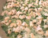 Creamy spring onion prawns with parsley rice recipe step 5 photo