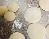 A picture of step 6 of Tips for Making Homemade Gyoza Wrappers Chewy and Round.