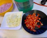 Csirke fajitas teljes kiőrlésű tortillával recept fázis 1 fotója