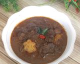 Foto langkah ke 5 dari resep Rendang Sapi Bumbu Praktis.