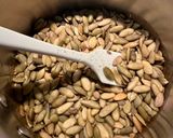 A picture of step 3 of Maple Candied Pumpkin Seeds (Pepitas).