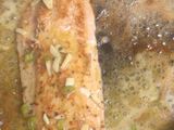Salmón rosado con salsa de manteca y limón!