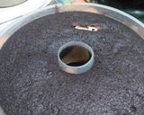 Foto langkah ke 6 dari resep Bolu Ketan Hitam Keju Lumer.