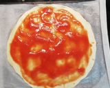 Foto del paso 1 de la receta Pizza con Mortadela de Bolonia y Pistachos