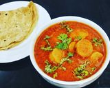 A picture of step 6 of Besan Gatta Curry.