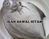 Gambar langkah 1 resipi Bawal Goreng Cili Kunyit.