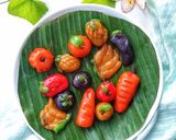 Foto langkah ke 5 dari resep Kue Ku Kacang Merah.