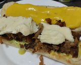 Foto del paso 4 de la receta: Sánduche🥯de pollo🍗y jamón🥓hawaiano🍍con queso🧀🥯🥪..