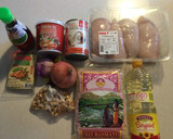 Foto del paso 1 de la receta: Pollo al curry con arroz basmati