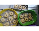 Foto langkah ke 4 dari resep 6. Donat Tanpa Kentang.