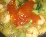 Foto langkah ke 5 dari resep Udang Pedas Manis.