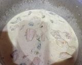 A picture of step 4 of Makhni chicken (handi).