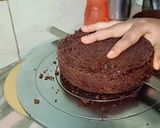 चॉकलेट चोको चिप्स केक (chocolate choco chips cake recipe in hindi) रेसिपी चरण 10 फोटो