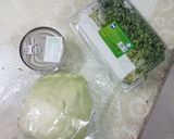 Hình bước làm 1 của món Salad cá ngừ dầu dấm