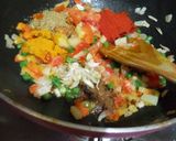 A picture of step 4 of Mumbai Tawa Pulao.