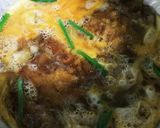 A picture of step 7 of Delicious and Easy Crispy Katsu Donburi.