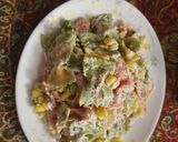 عکس مرحله 4 از دستور سالاد پاستا🥗♥️