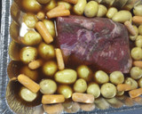 A picture of step 4 of Onion and Beef Rump Roast Batch 16.