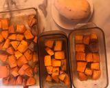 A picture of step 2 of Roasted sweet potatoes.