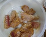 Foto langkah ke 2 dari resep Dori Katsu Saus Honey Garlic MPASI 1+.