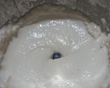 A picture of step 2 of Dahi Bhalla.