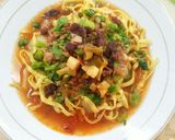Foto langkah ke 7 dari resep Mie Rebus Kuning Khas Pariaman.
