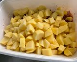Une image de l'étape 7 de Pommes de terre sautées aux poivrons et oignon rouge.