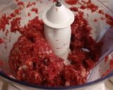 A picture of step 2 of Grilled Potatoes Pancakes with Meat.
