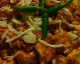 A picture of step 6 of Cheesy tava paneer.