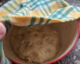 A picture of step 4 of Tomato and basil focaccia bread.