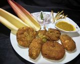 A picture of step 21 of Banana Croquetts or Banana chop.