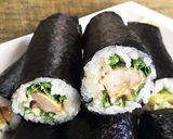 A picture of step 8 of Teriyaki Chicken Sushi Rolls for Setsubun and Festivals.