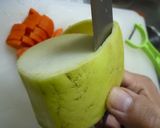 A picture of step 4 of Easy Kenchinjiru (Japanese Vegetable Soup) for Beginners.