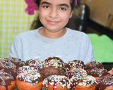 صورة لخطوة 3 من وصفة أطيب دونات 🍩 مع صلصة شوكولا ولا أروع 🍫