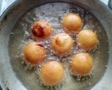 A picture of step 4 of Gulab jamun.