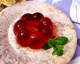 A picture of step 1 of Jelly Custard Pudding.