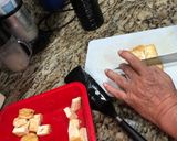 A picture of step 7 of Chinese celery w/ Tofu.