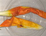 A picture of step 1 of Snake gourd stew.
