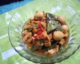Foto langkah ke 5 dari resep Tahu Telur puyuh bumbu kecap.